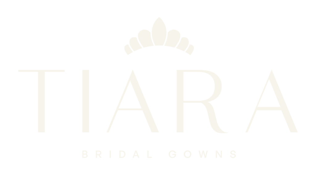 Tiara logo w tagline ivory
